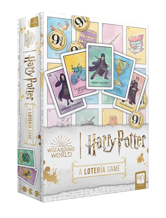 Juego de Azar Lotería USAopoly Harry Potter Ilustraciones Personalizadas