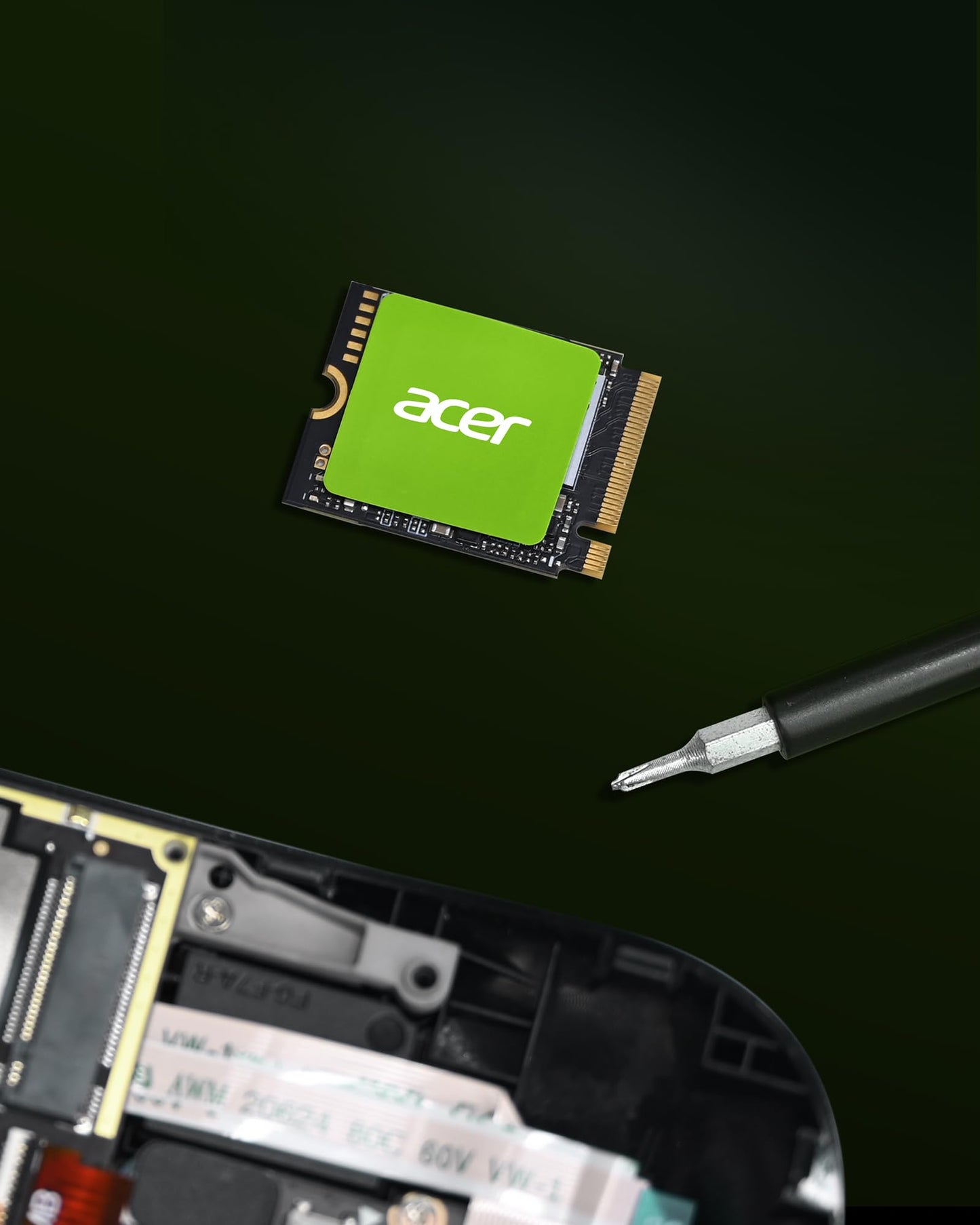 SSD Acer 1TB M.2 2230 5200 4700 MMBs Garantía