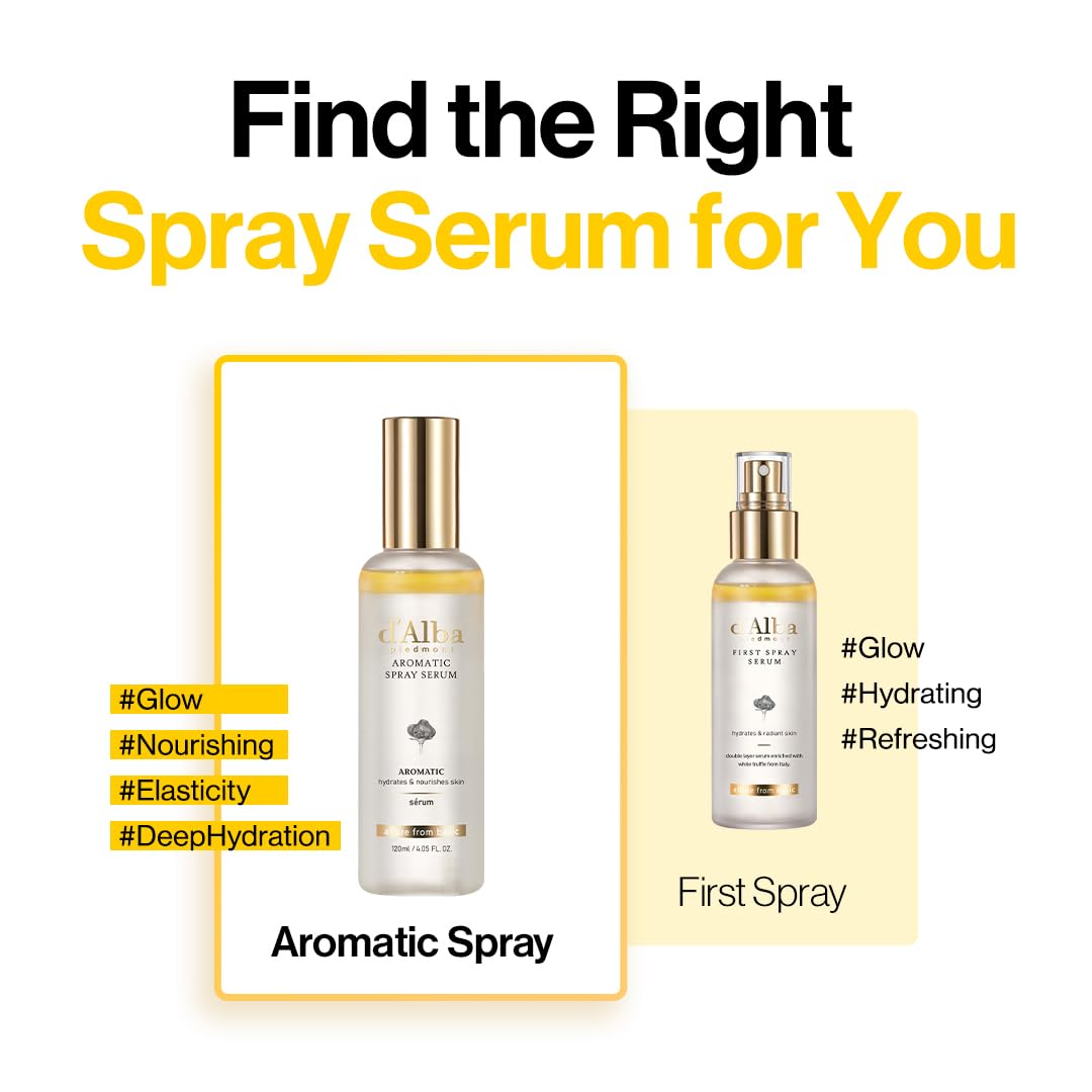 dAlba Sérum en Spray Vegano de Trufa Blanca Aromática 60ml