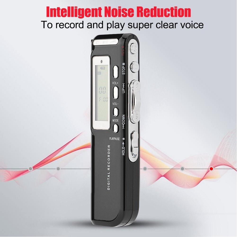 Grabador de Voz Digital Tosuny 8 GB Multi-Idioma Portátil Mini