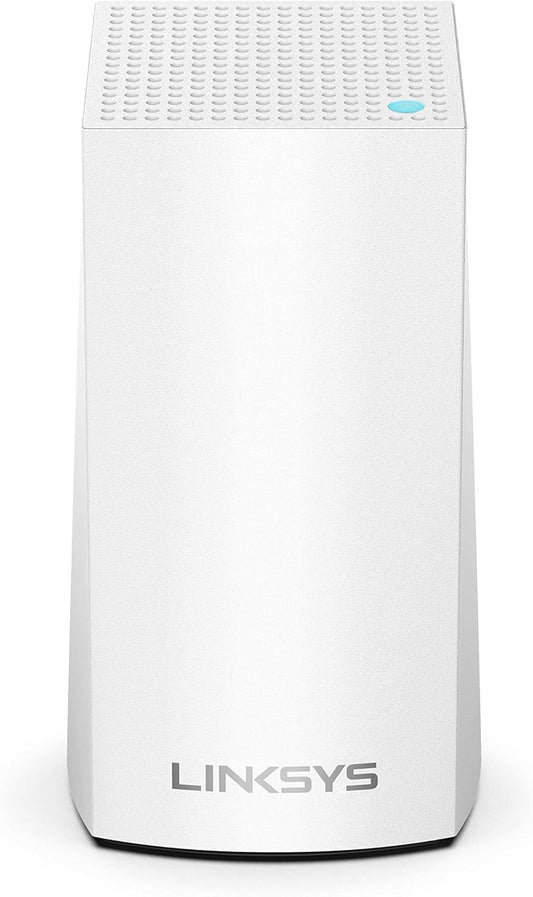 Linksys Velop - Enrutador WiFi para todo el hogar, serie de doble banda, 1500 pies cuadrados, 1 paquete expandible. (AC1200) (Reacondicionado)