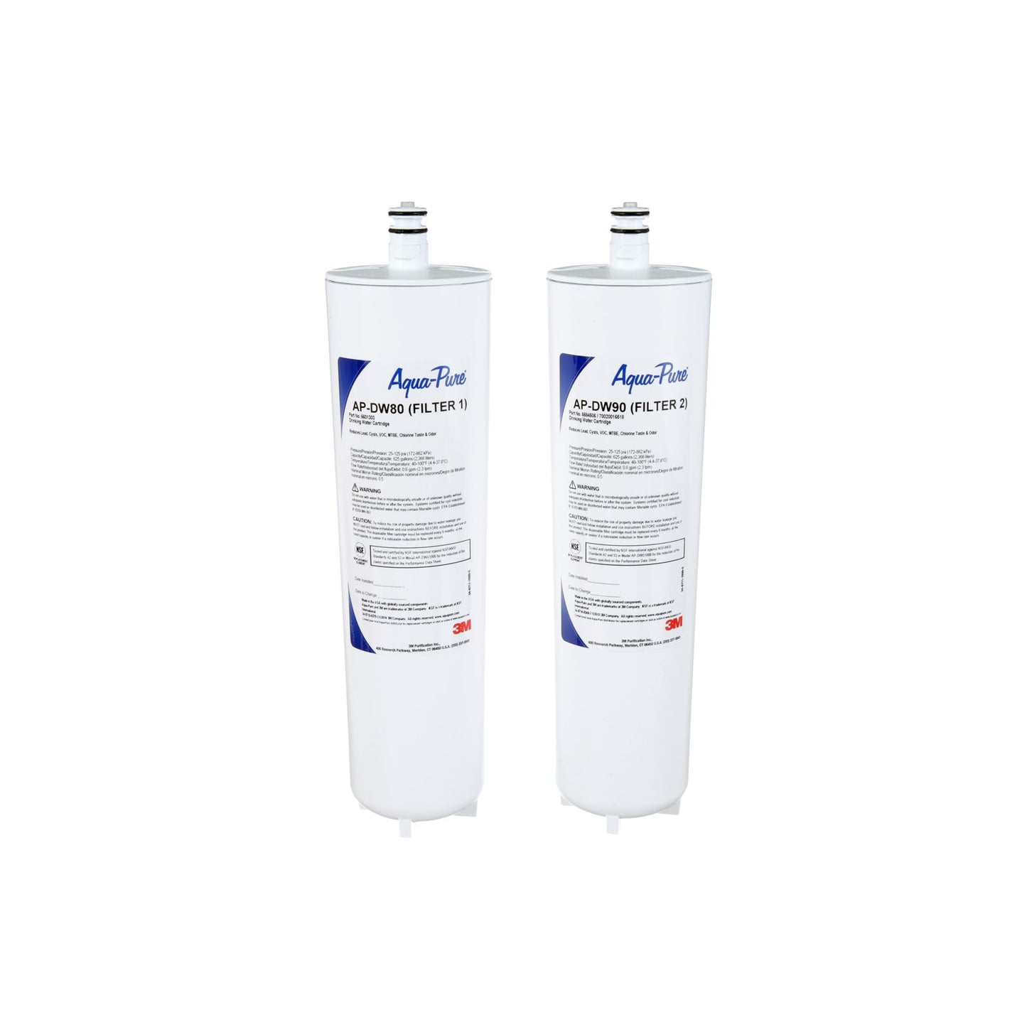 Filtro de Agua de Reemplazo 3M Aqua-Pure Under Sink Modelo AP-DW80/90