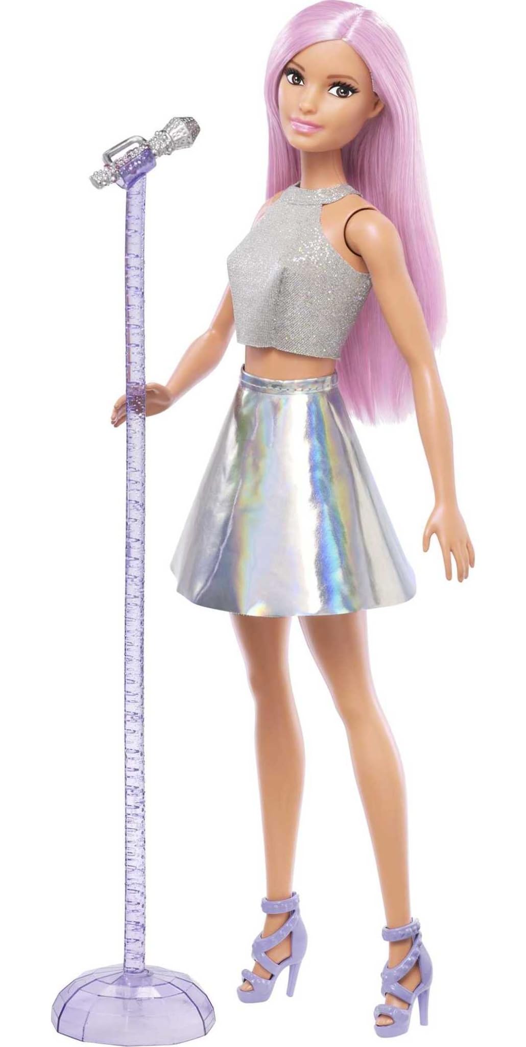 Barbie Muñeca Profesiones Cantante con Micrófono