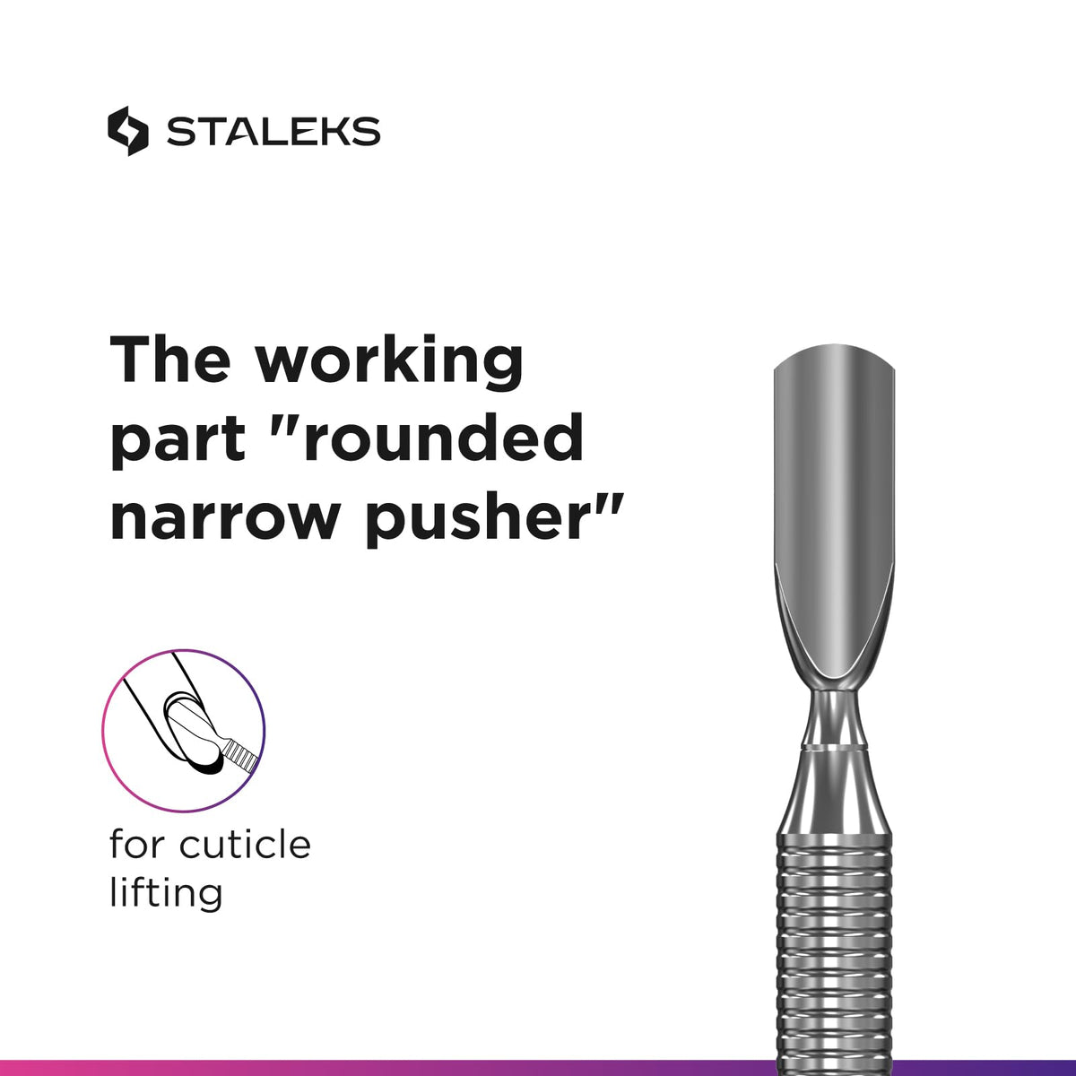 Staleks Empujador de cutículas EXPERT SERIES (PE-30/1)