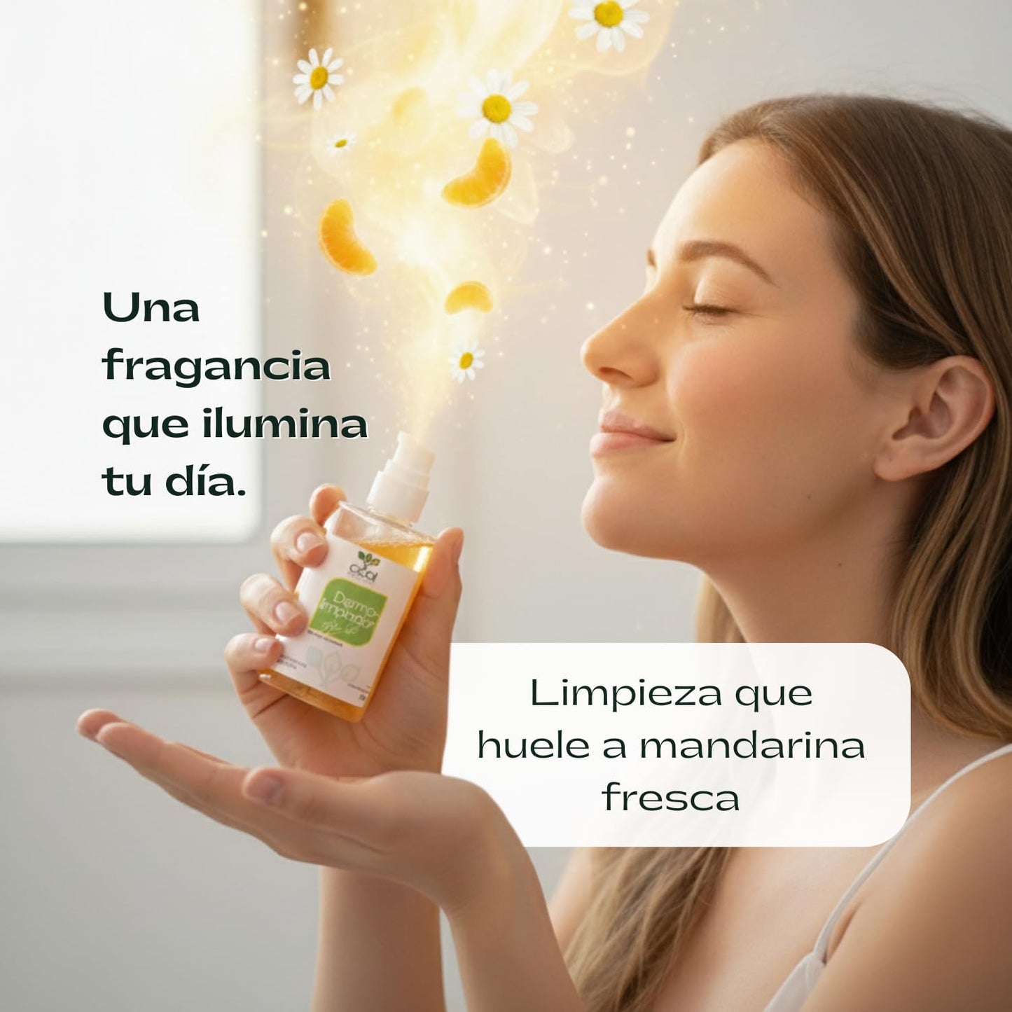 Cical Organic Dermolimpiador en Gel con Aloe Vera, Manzanilla y Mandarina, Fórmula Limpiadora Natural, 100g