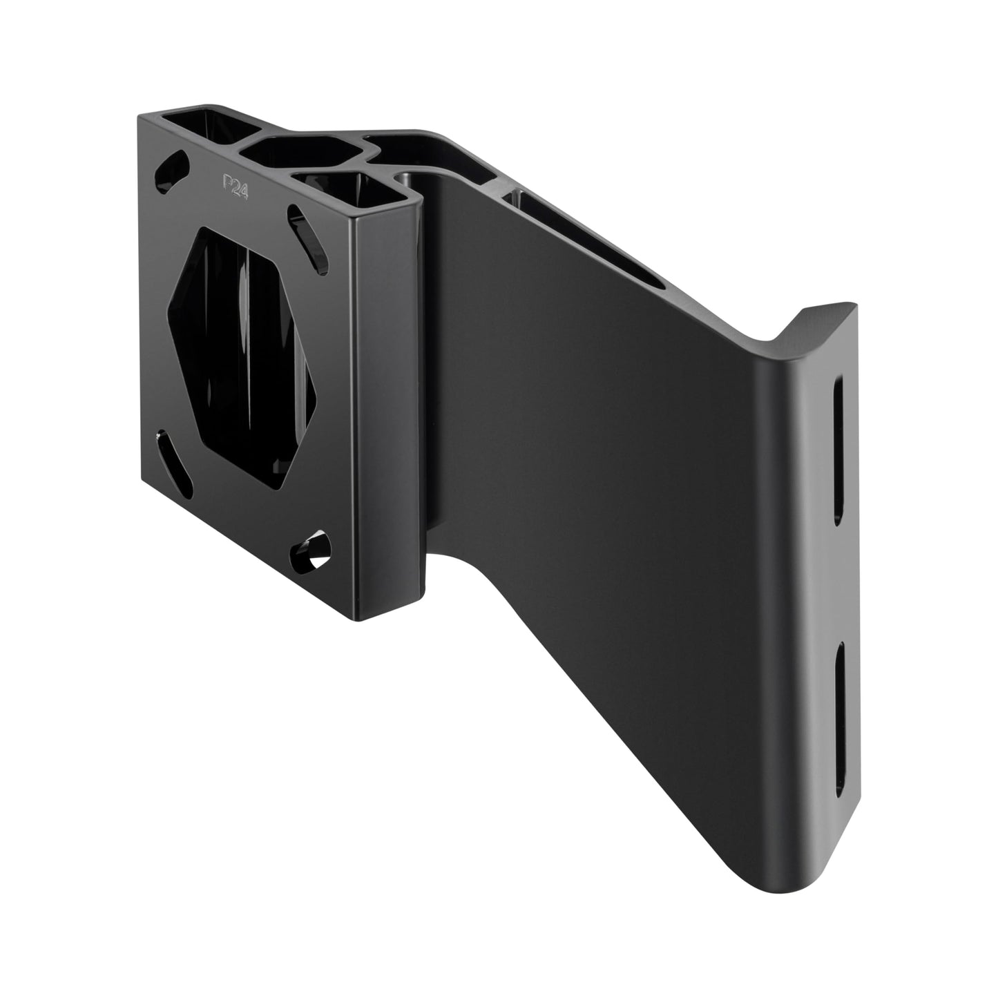 Minn Kota Raptor - Soporte adaptador de placa de gato - Puerto, revés de 2 pulgadas, elevación de 4 pulgadas, color negro