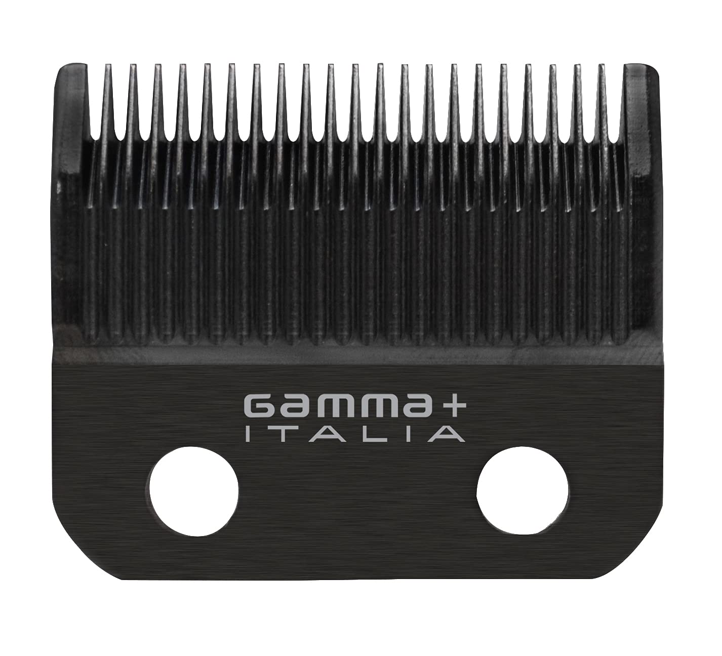 GAMMA+ Cuchilla cónica fija DLC de repuesto con dientes profundos de titanio dorado compatible con cortapelos Alpha, Ergo y Protege