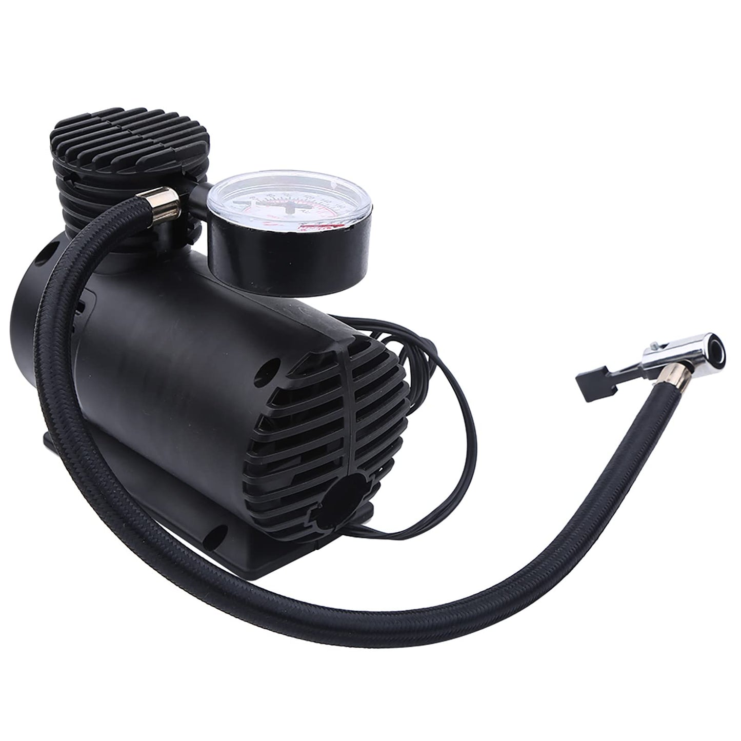 TOPINCN Mini Compresor de Aire con Detector de Presión, Bomba de Neumáticos de Coche de 12 V 300 PSI para Bicicletas, Coches, Motocicletas Compresores de Aire Infladores