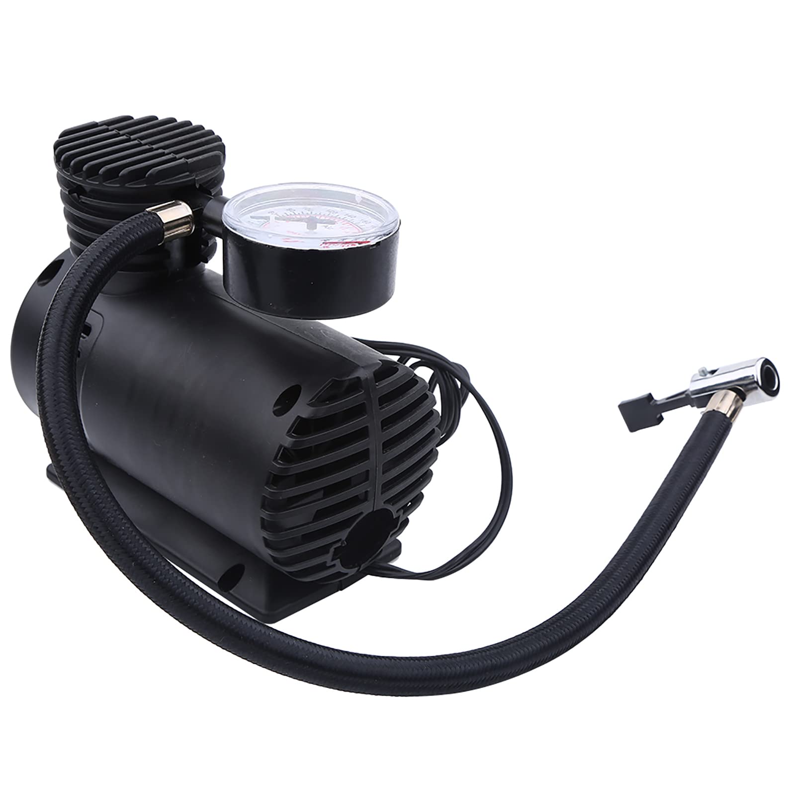 TOPINCN Mini Compresor de Aire con Detector de Presión, Bomba de Neumáticos de Coche de 12 V 300 PSI para Bicicletas, Coches, Motocicletas Compresores de Aire Infladores