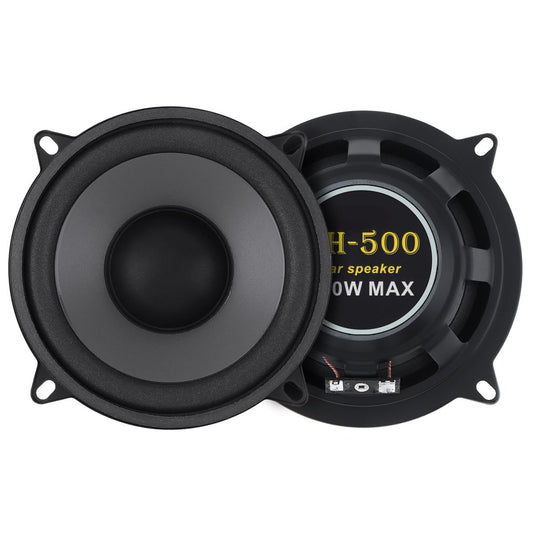 DriSentri - Altavoces coaxiales de alta fidelidad de 2 vías de 5 pulgadas y 500 W para coche, puerta de vehículo, audio automático, música estéreo, rango completo