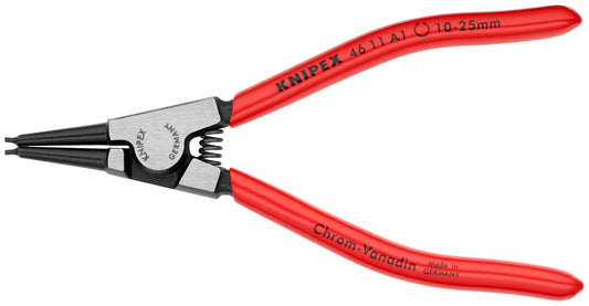 KNIPEX 46 11 A1 Pinza para anillos de retención Para anillos de retención exteriores de ejes acabado pavonado 140 mm