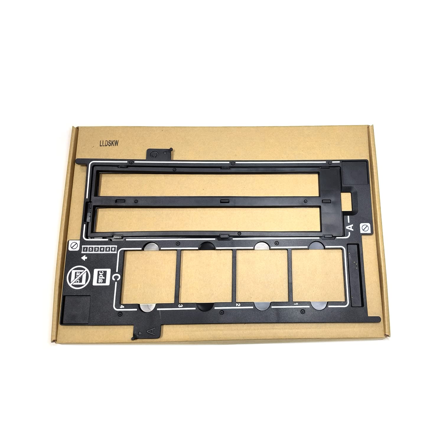 LLDSKW Soporte de película de 35 mm compatible con Epson V500 V550 V600 X750 X770 X820 4490 2450 3170 3200 35 mm Soporte negativo 1423040 1403903 1401444 14333 9 9