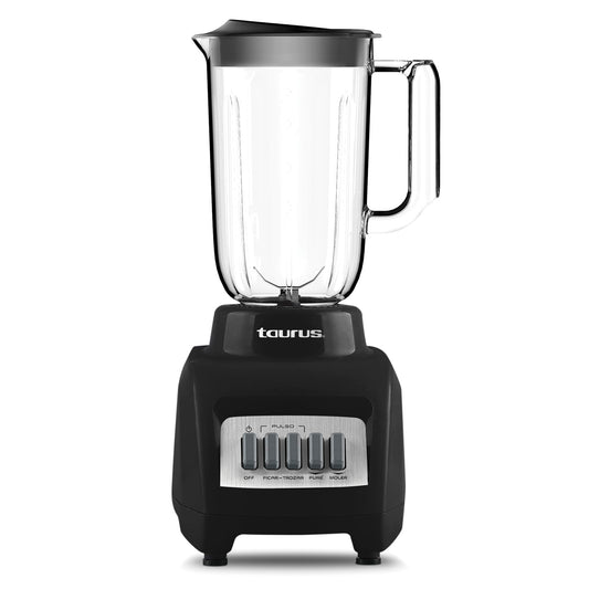 Licuadora Taurus HALEY Blanca con Vaso de Plástico 1.5 Litros y 4 Velocidades
