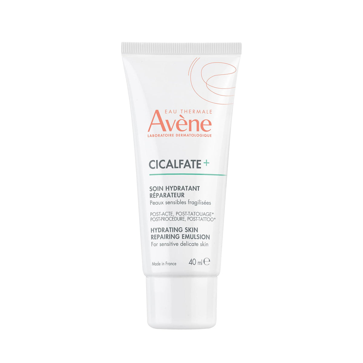 AVENE, Cicalfate+ Emulsión Hidratante Restauradora, Para Post Procedimientos, 40ml