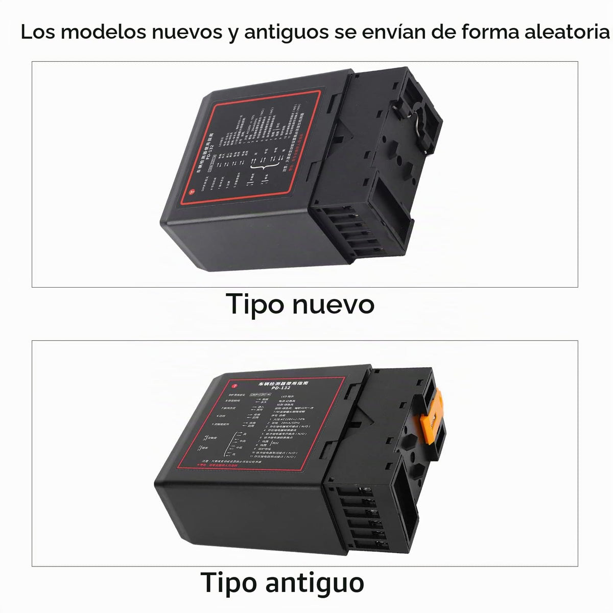 Detector de Bucle Inductivo Fafeicy Negro de un Solo Canal para Control de Acceso y Seguridad en Estacionamiento