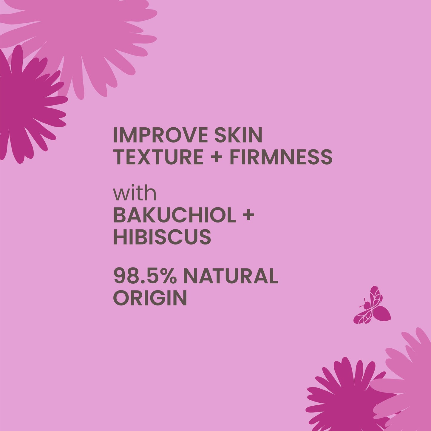 Burt's Bees Firming Booster Serum, Bkuchiol and Hibiscus, 1 Ounce