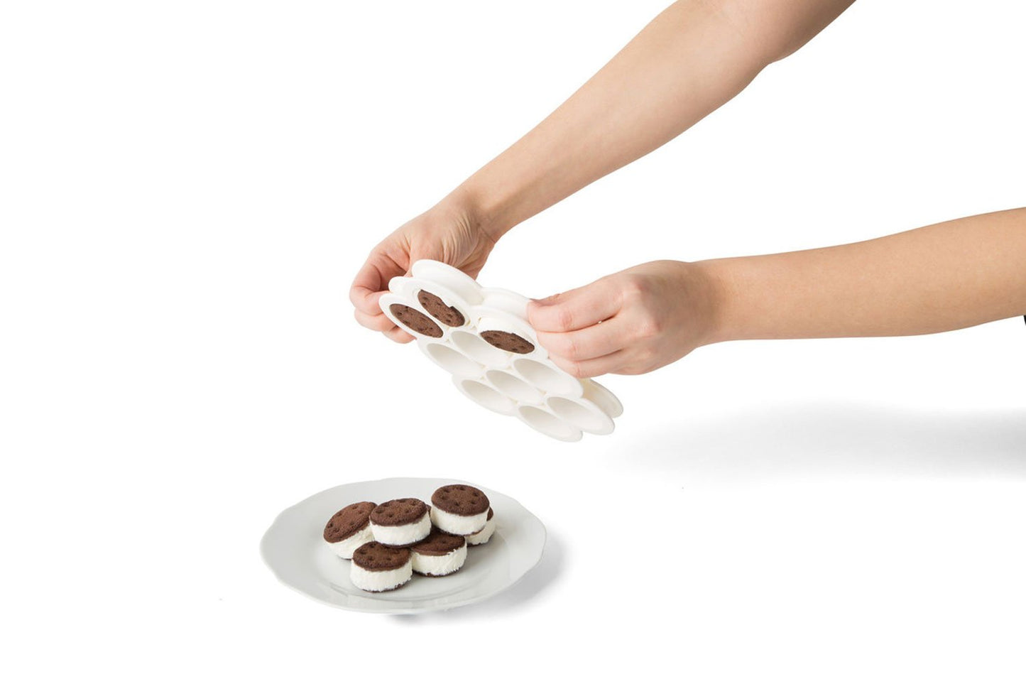 Chef'n SweetSpot Mini sandwichera de helado (caramelo/coco), estándar, pequeño