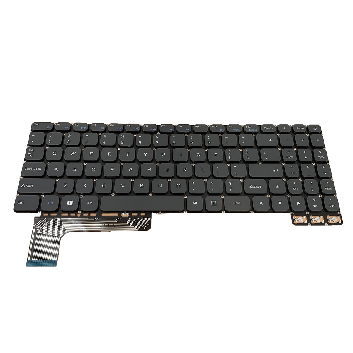 Teclado de Repuesto Siakoocty Gris para Portátil USA