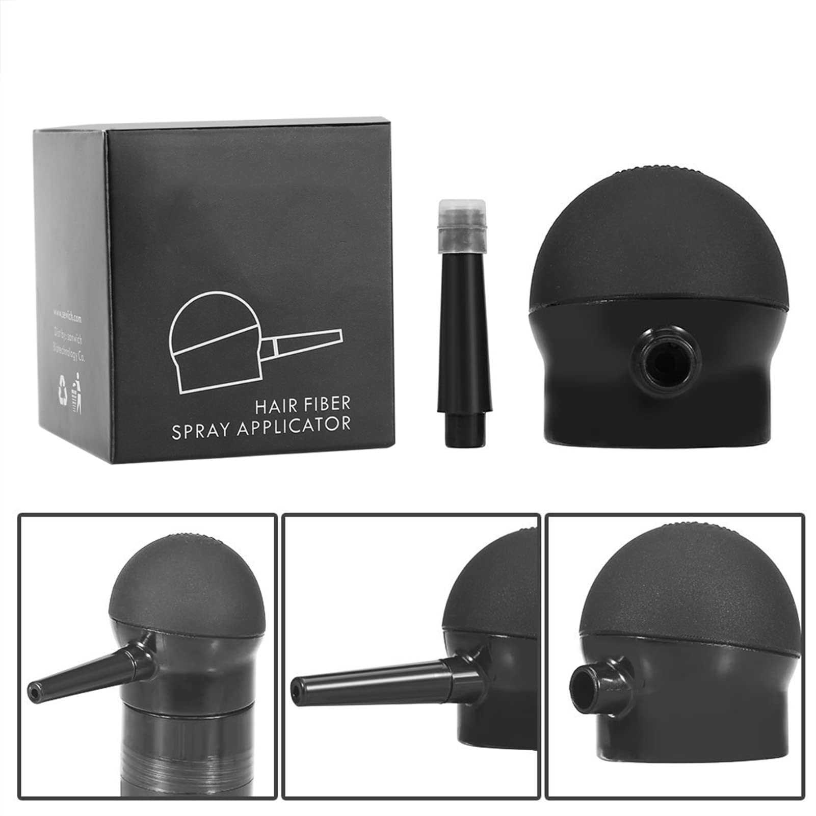 Atomizador Profesional de Aplicación en Aerosol para Fibras de Construcción de Cabello, Herramientas para Engrosamiento de Cabello Toppik, Aplicador de Spray Toppik, Aplicador de
