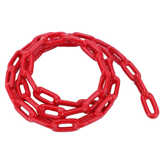 Alomejor Cadenas oscilantes Hierro Recubierto Cadena oscilante Cuerda Marco de Escalada Patio de la Yarda Cadena de eslabones oscilantes 1.5 M para Accesorio de Asiento Giratorio(26 * 22 * 3cm-Rojo)