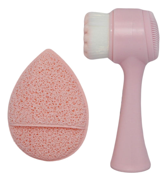 Trío de Limpieza Facial Complexión Rosa Baby Liso