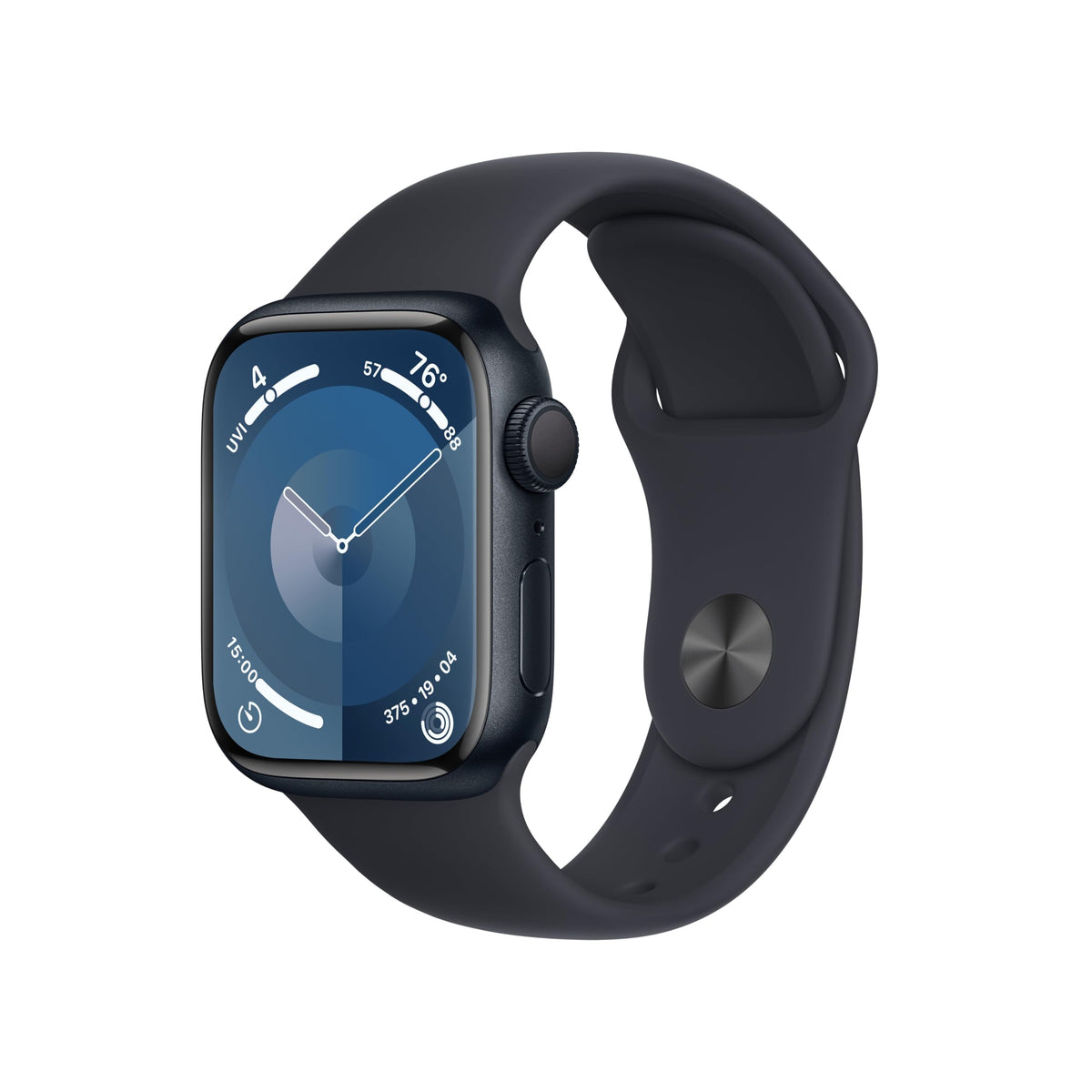 Reloj Inteligente Apple Watch Series 9 Aluminio Medianoche Correa Deportiva Medianoche S/M Reacondicionado