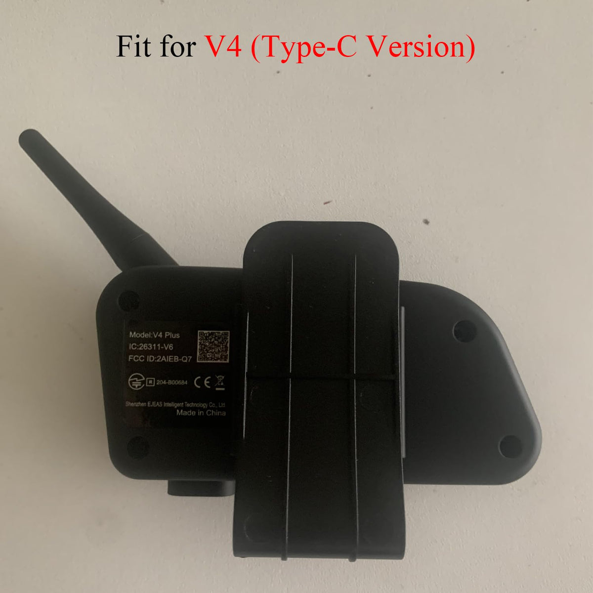 Clip para Cinturón MIMIRACLE Negro para Auriculares de Árbitro, Compatible con V4 Plus/Q7/Q2/V7/Q8/MS8/MS20, Paquete de 2