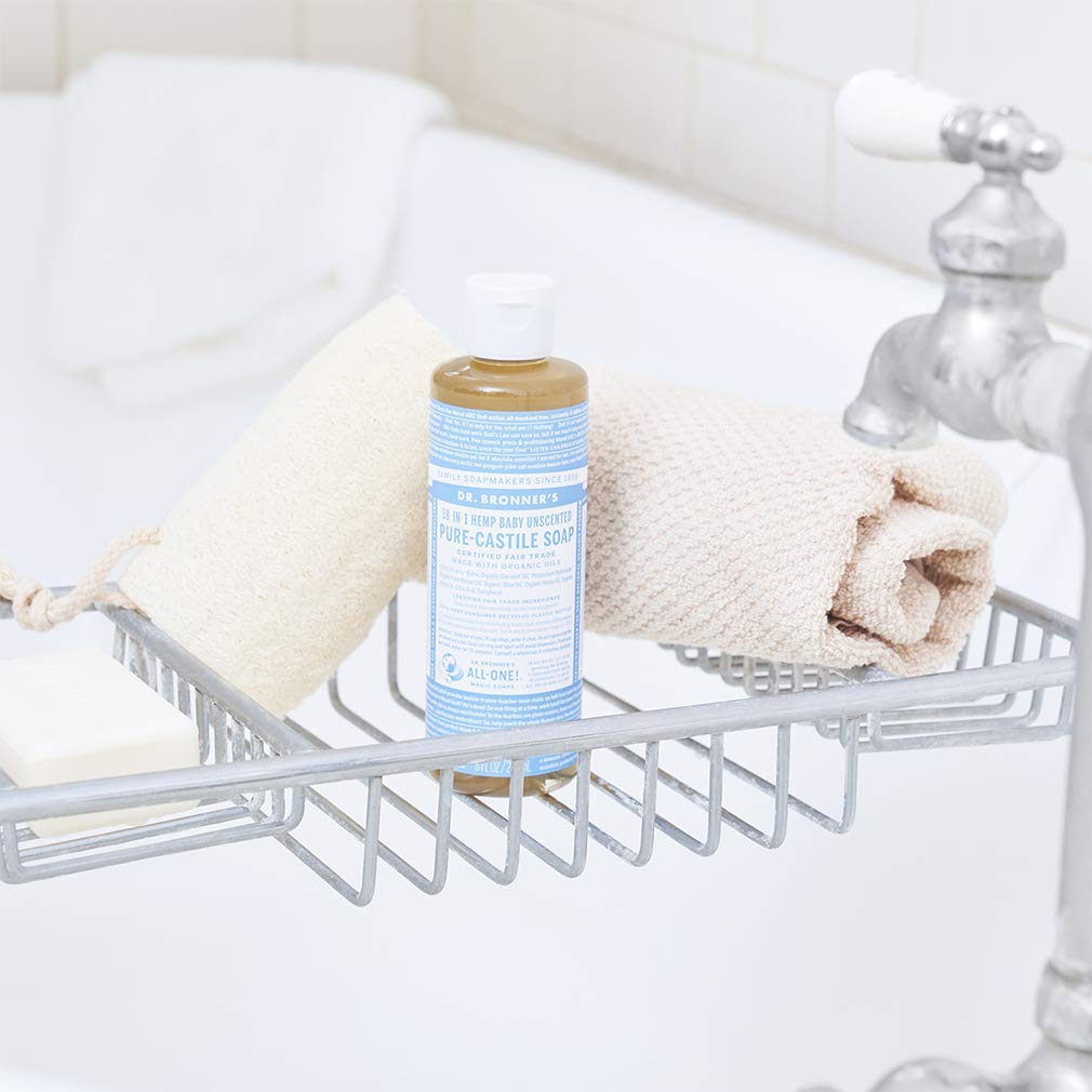 DR BRONNERS jabón suave para bebé, 8 onzas líquidas
