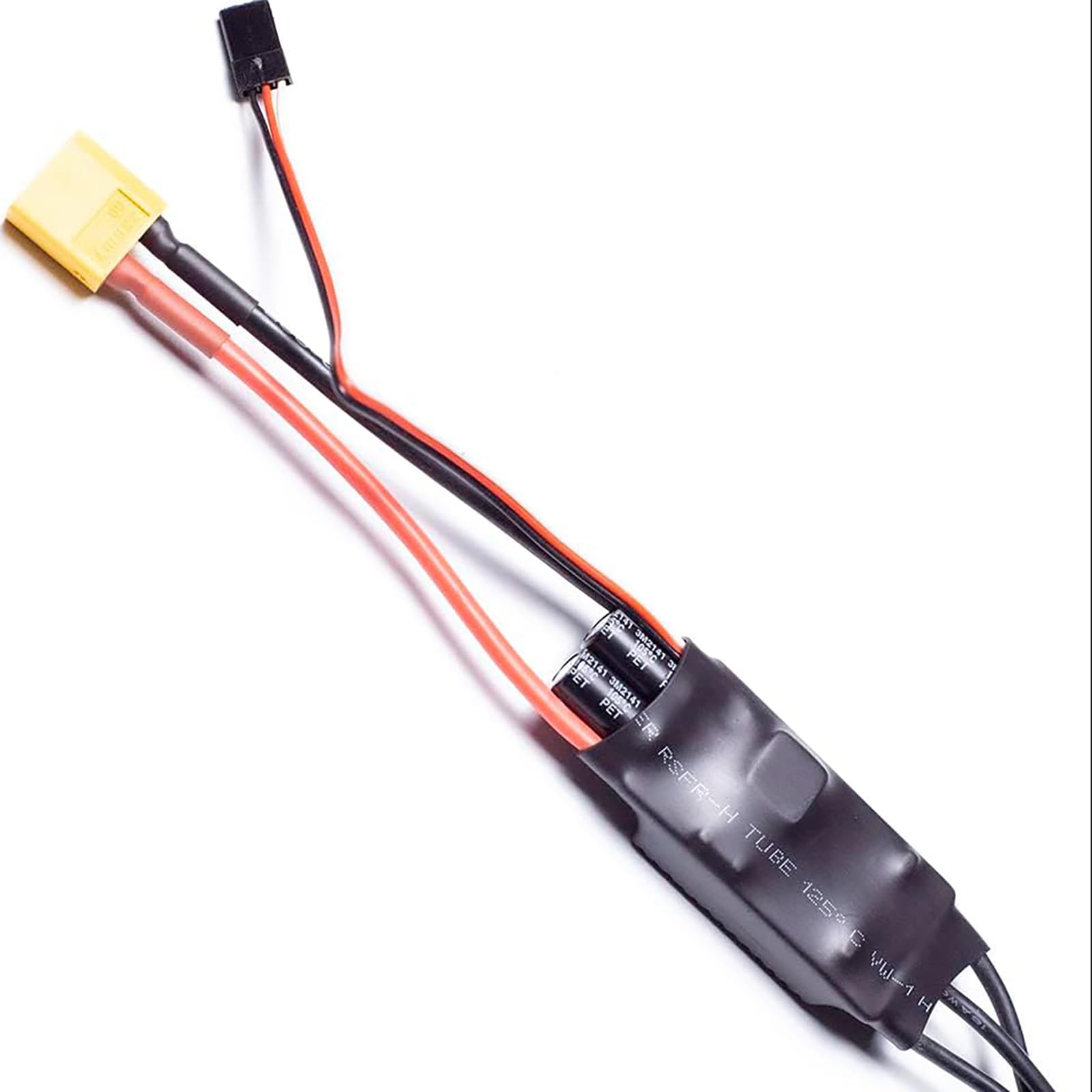 Driver de Velocidad Eléctrico APISQUEEN 40A ESC 2-6S 5V 3A BEC con XT60 y Enchufe 4.0 mm para RC Drone Airplane Motores sin Escobillas y Propulsor Subacuático