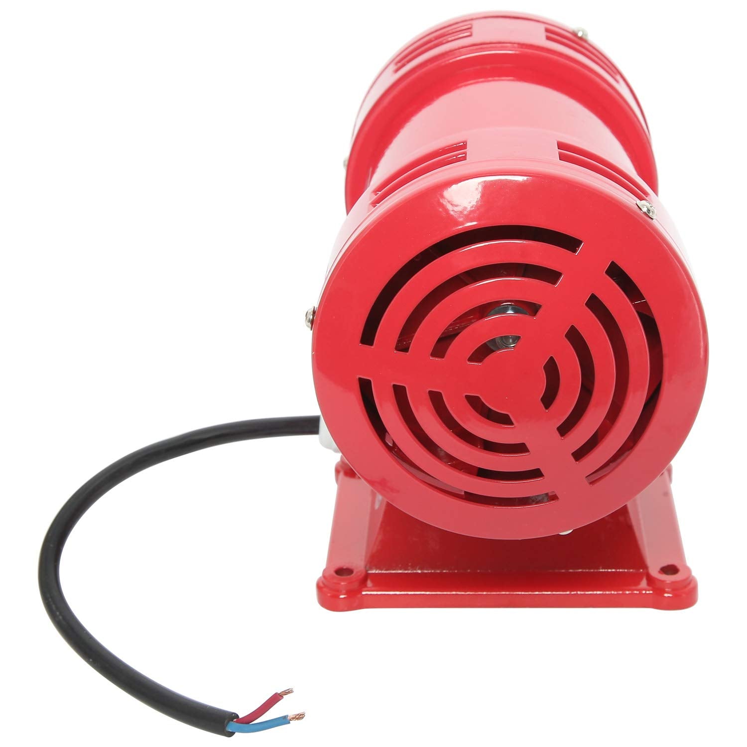 Sirena de Alarma YaeCCC 110V 150db Súper Fuerte en Rojo para el Hogar