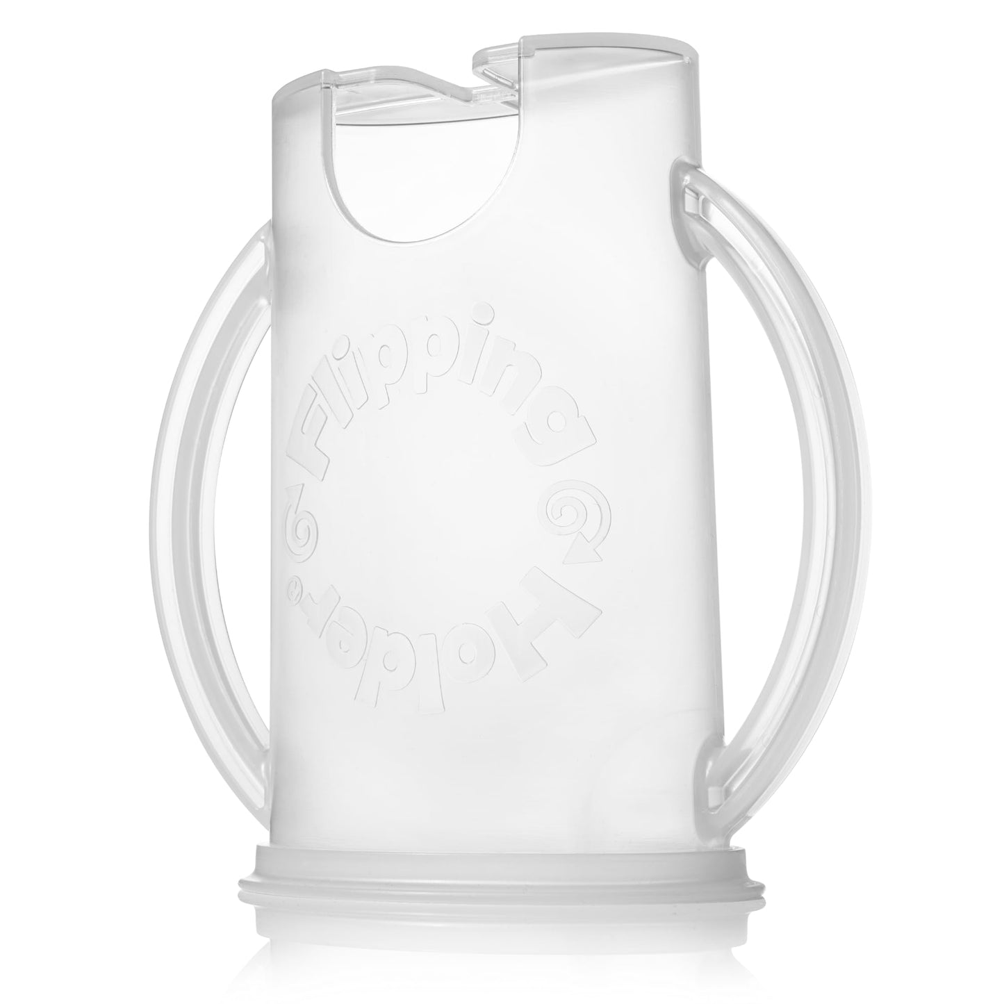 The Flipping Holder, a mess-free food pouch and juice box holder for babies, toddlers, and kids (Snow White) by Flipping Holder