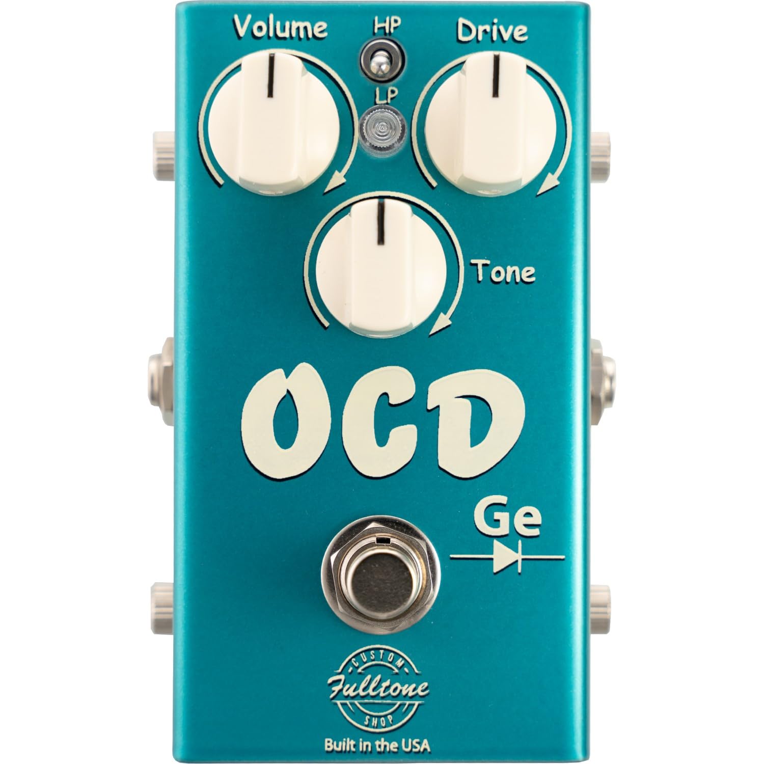 Fulltone Custom Shop OCD-Ge Germanium Obsessive Pedal de accionamiento compulsivo