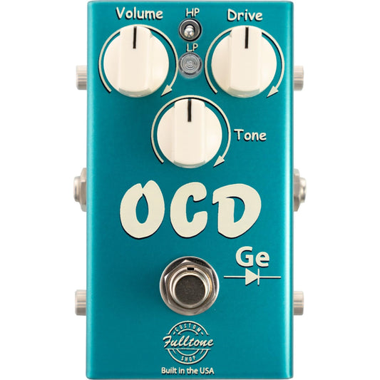 Fulltone Custom Shop OCD-Ge Germanium Obsessive Pedal de accionamiento compulsivo