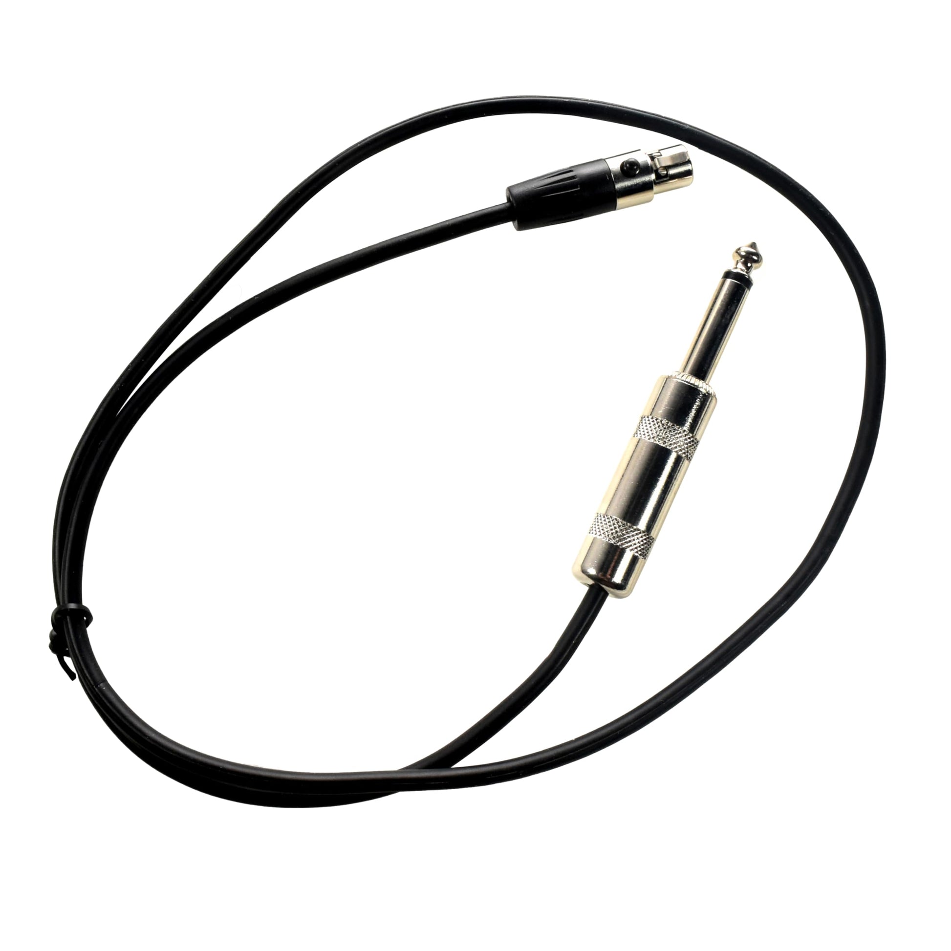 HQRP - Cable de instrumento de 2 pies (TA4F) a 1/4 pulgadas compatible con sistemas inalámbricos Shure BLX/FP/SLX/ULX-S/UHF-R/Axient