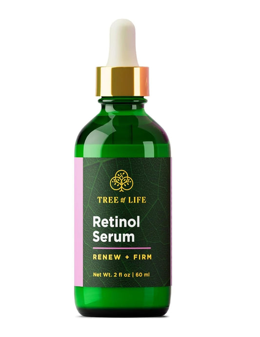 ToLB Retinol Serum - 72% Organic - Clinical Strength Retinol Moisturizer - Anti Aging Anti Wrinkle Facial Serum - 1 ounce