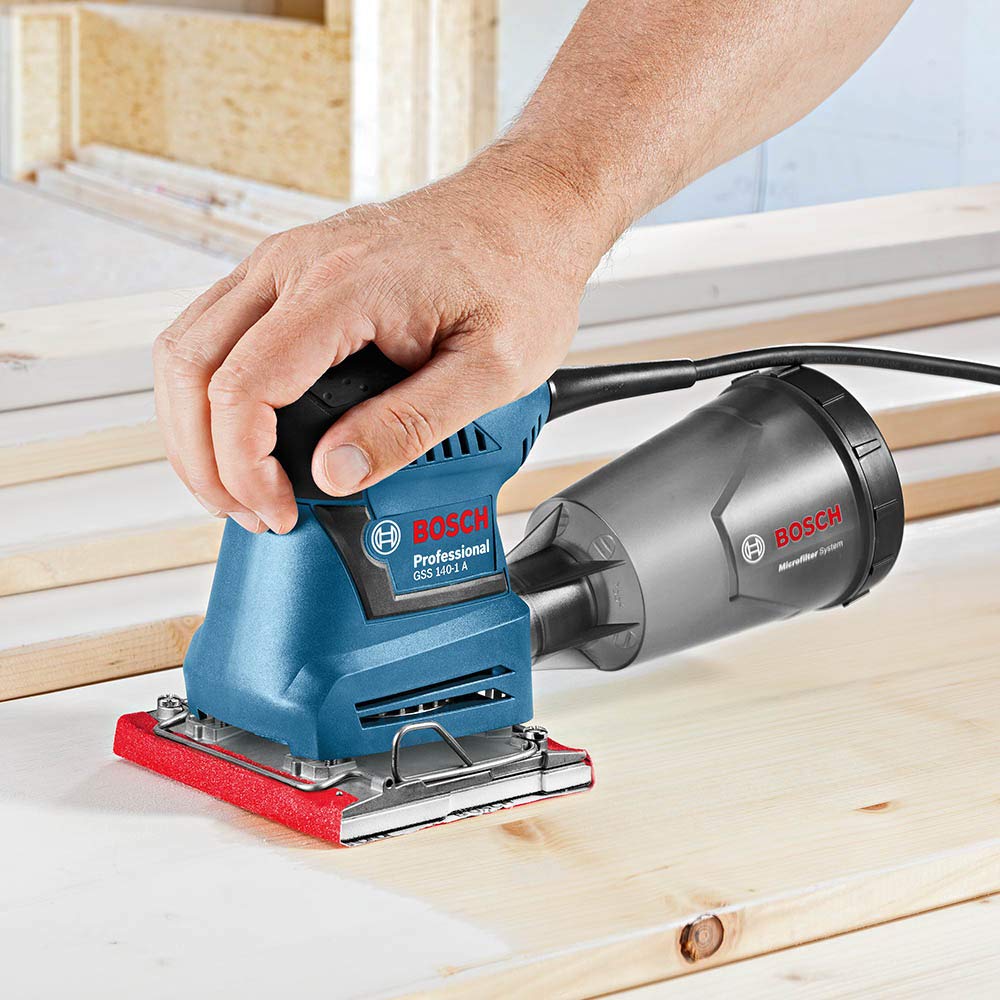 Bosch 06012A21G0 Lijadora Orbital Gss 140-1A