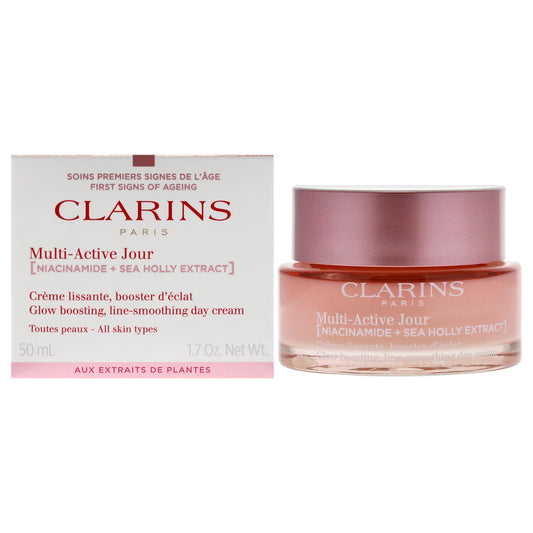 Clarins Multi-Active Day Early Normal To Combination Skin Wrinkle Correction Cream-Gel, 1.7 Ounce