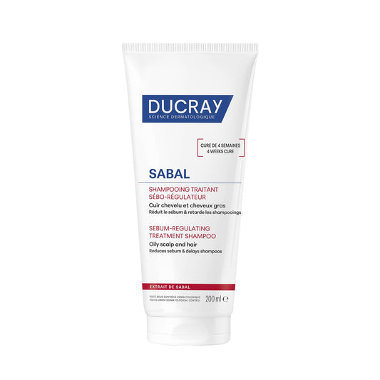 Shampoo Tratante Seborregulador Ducray Sabal para Cabello Graso