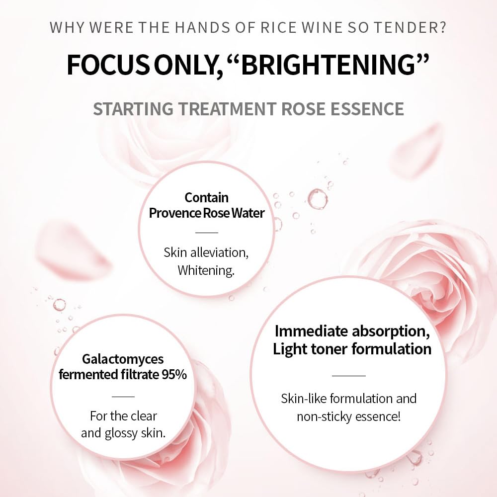 [Secret Key] Starting Treatment Essence_Rose Edition