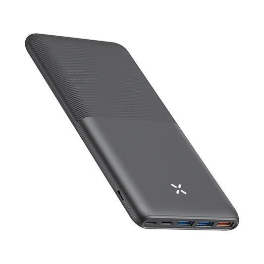 Batería Portátil MOFIT Negro con 3 Entradas y 4 Salidas USB para iPhone iPad Xiaomi Galaxy