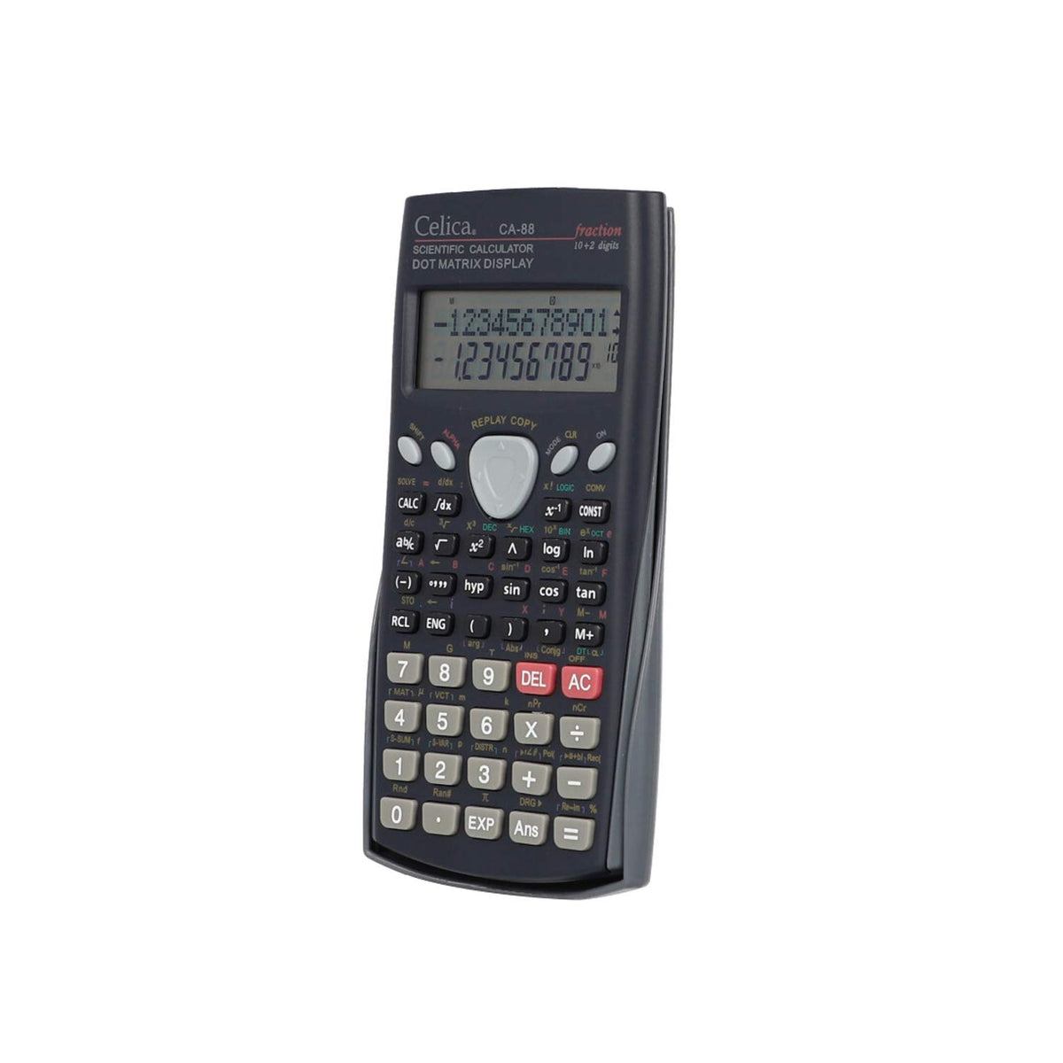 Calculadora Científica Celica CA-88 Blanca con 401 Funciones y Reproducción Múltiple