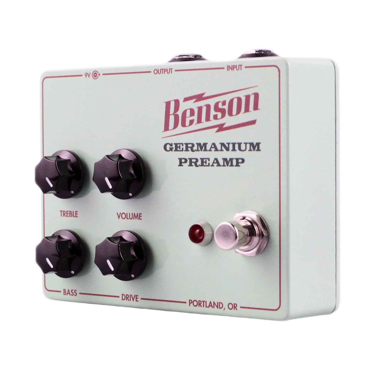 Benson Amps - Pedal de efectos de guitarra con preamplificador de germanio