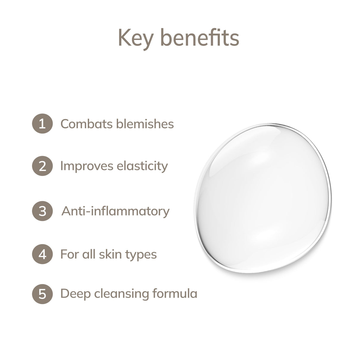 GESKE Solución Aqua-Stream | Usar con nuestro Aqua-Stream Face Cleanser | Solución limpiadora con niacinamida y pantenol | Fórmula calmante | Combate las impurezas | Todos los tipos de piel