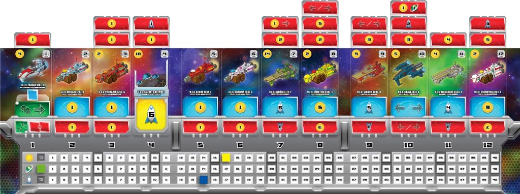 Juego de Mesa Space Base Multicolor Edición Original