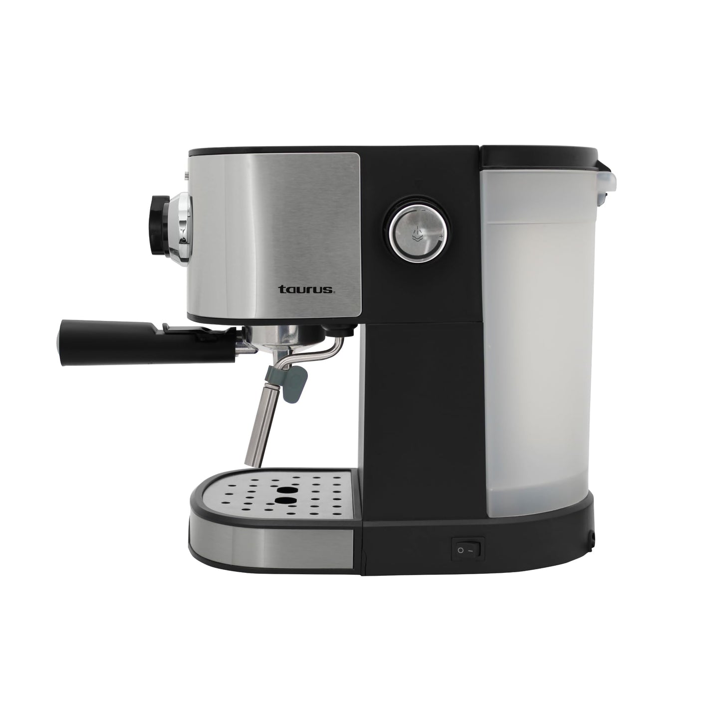 Cafetera TAURUS EUFORIA Acero Inoxidable 20 Bares con Espumador de Leche y Control de Vapor