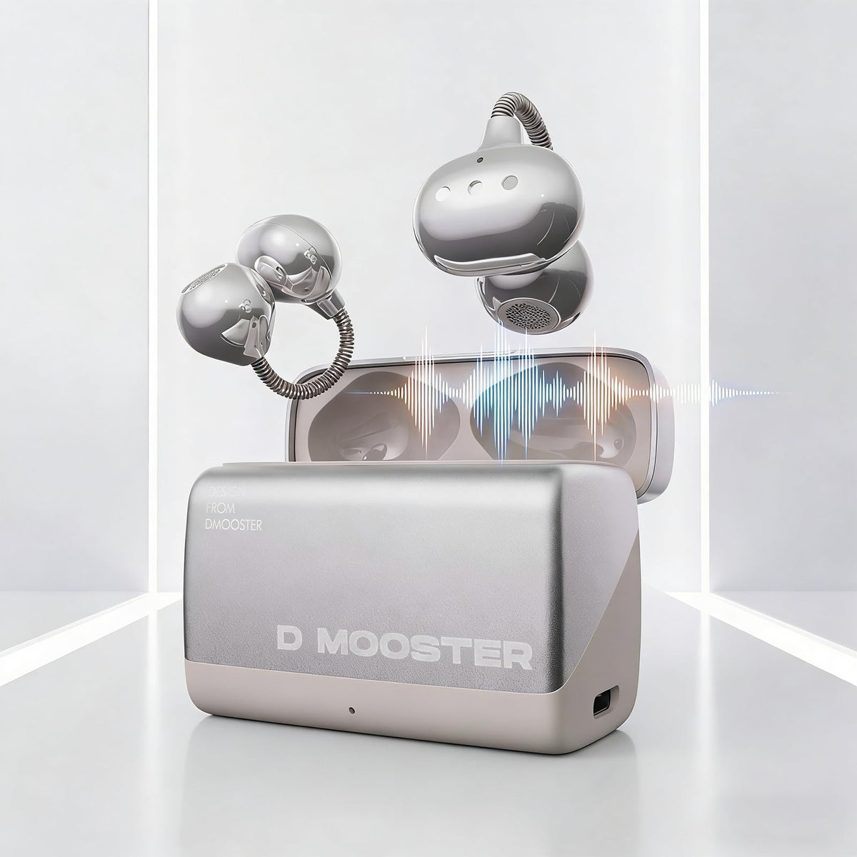 Auriculares Deportivos Dmooster D95 Abiertos con Clip de Oreja