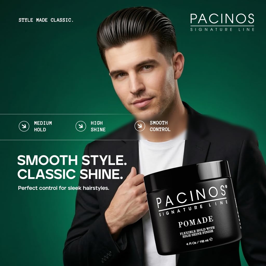 Pacinos Pomade, 4 Ounce