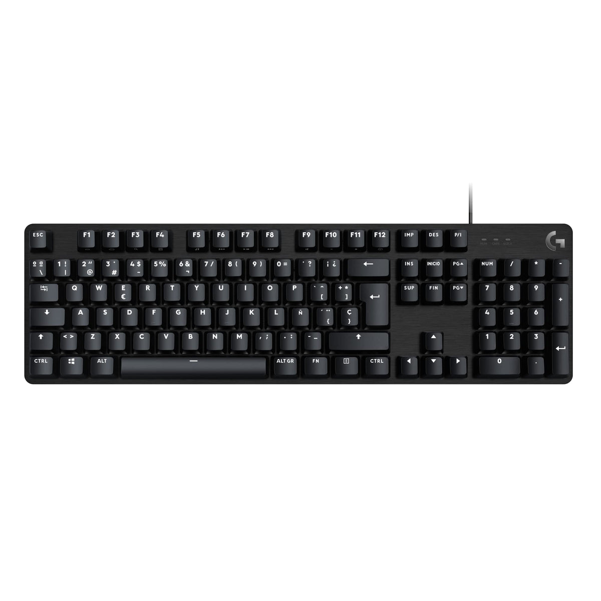 Teclado Mecánico Gaming Logitech G413 SE Negro Aluminio Retroiluminado para Windows y macOS