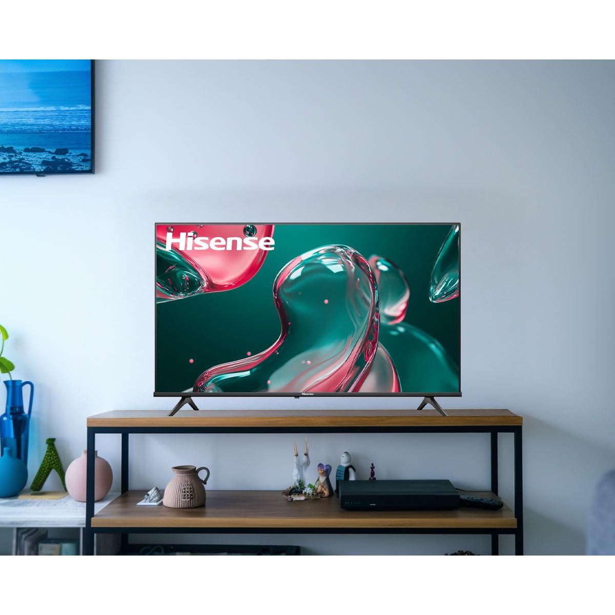 Hisense Smart TV de 32" Pulgadas, Roku Clase A4 HD 720p, Compatibilidad con Alexa y Asistente de Google, Dolby Audio, Diseño de Bisel Delgado, 2024 | 32A4HNR