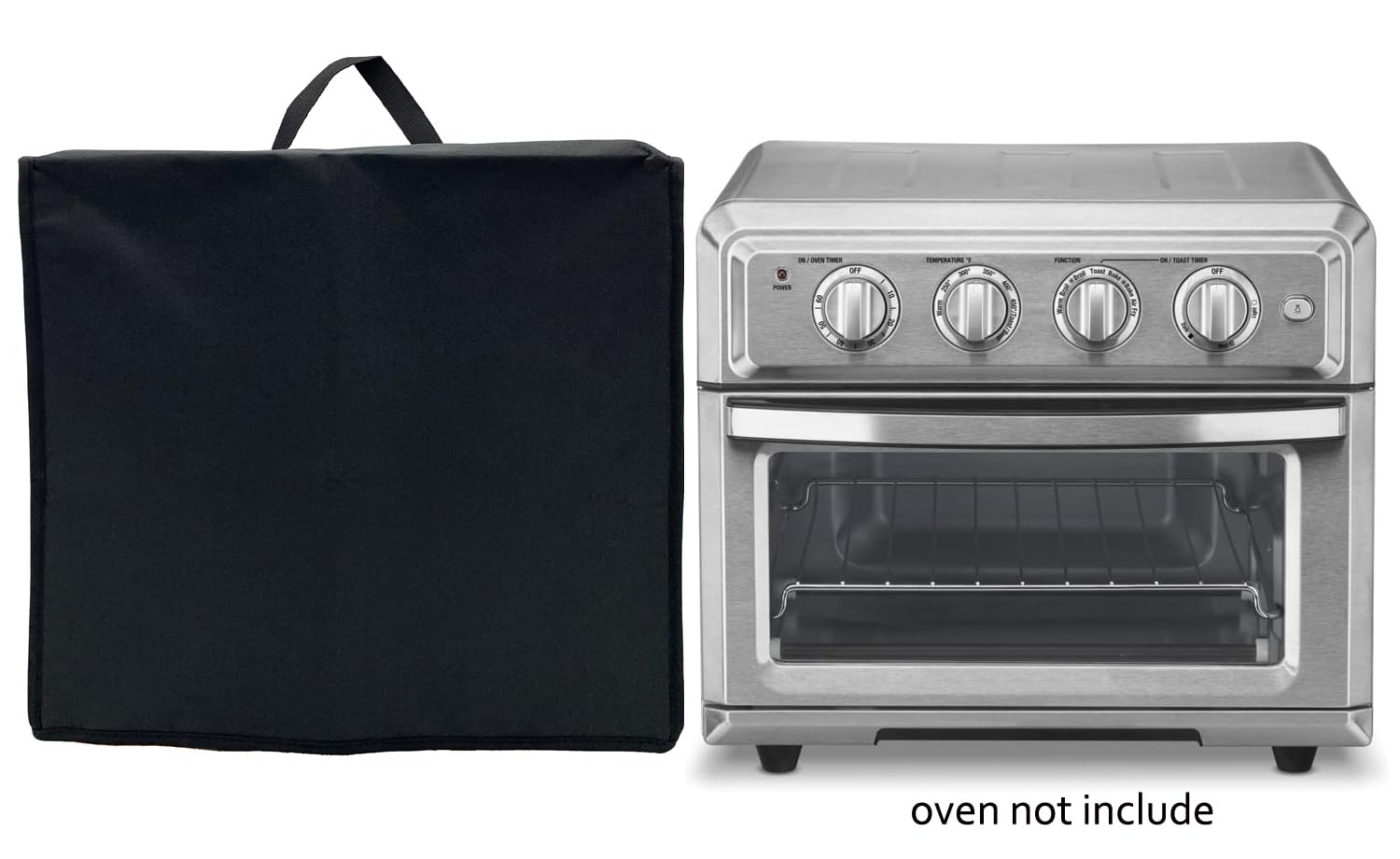 Protector de Nailon Wanty Resistente al Agua para Cuisinart TOA-60 Tostador de Convección Horno Freidora/Olla Instantánea Duo Crisp 11 en 1